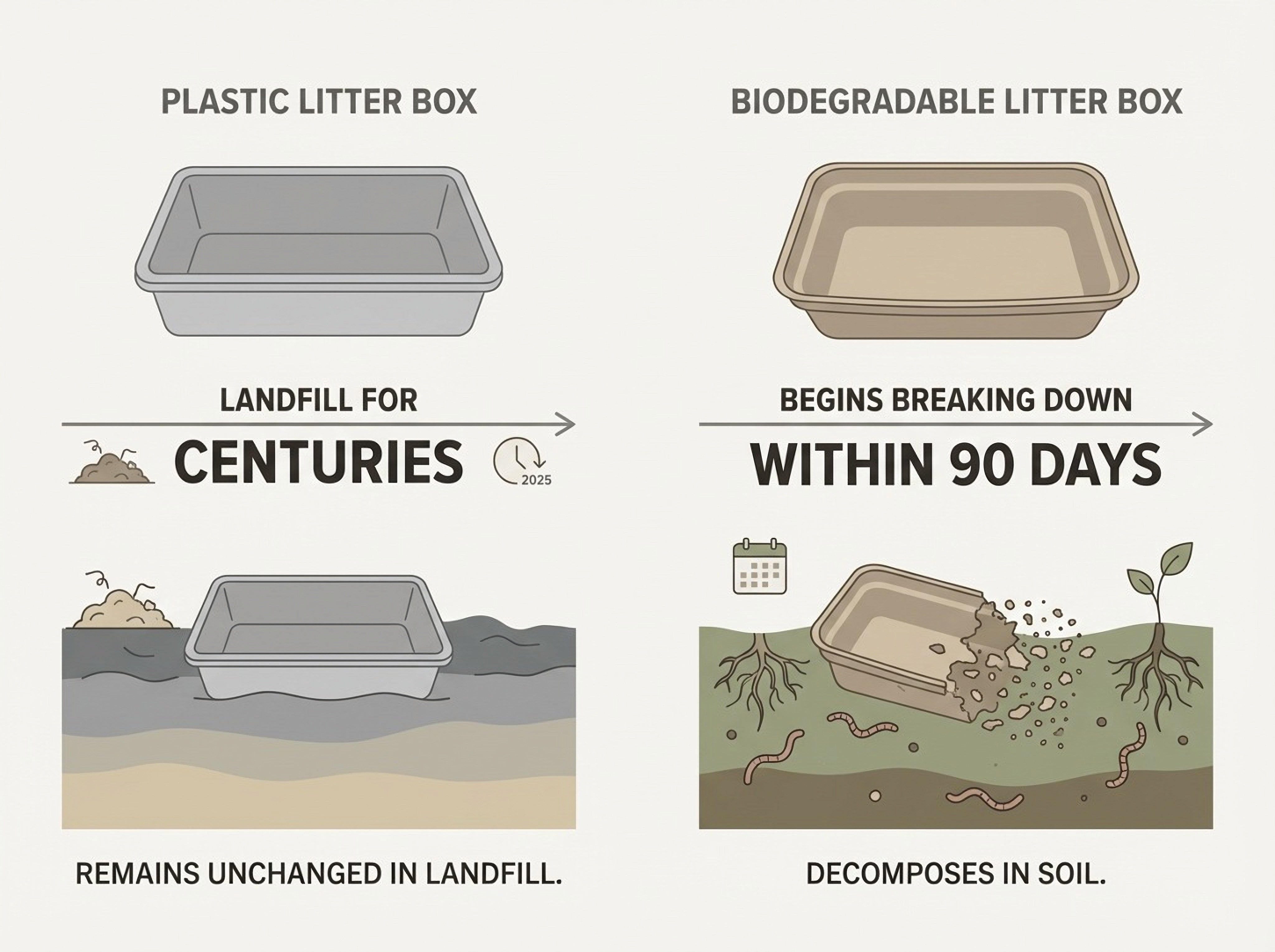 Smartphone with content on screen beside a potted plant against a white background with sunlight shadows.