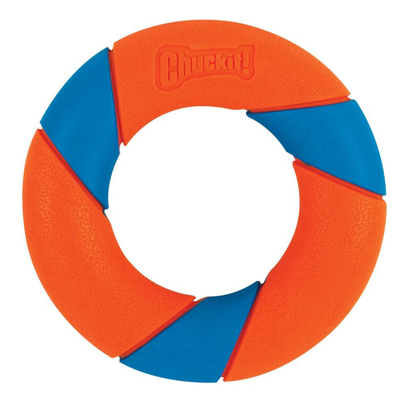 Chuckit! Ultra Ring Dog Toy Blue, Orange 1ea/One Size