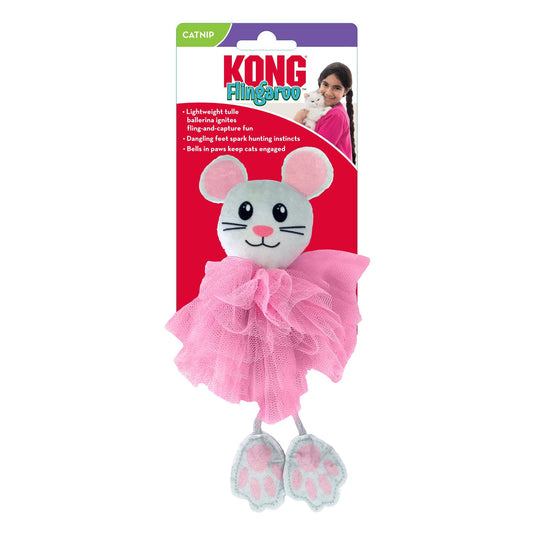 KONG Flingaroo Tutu Cat Toy Assorted 1ea/One Size