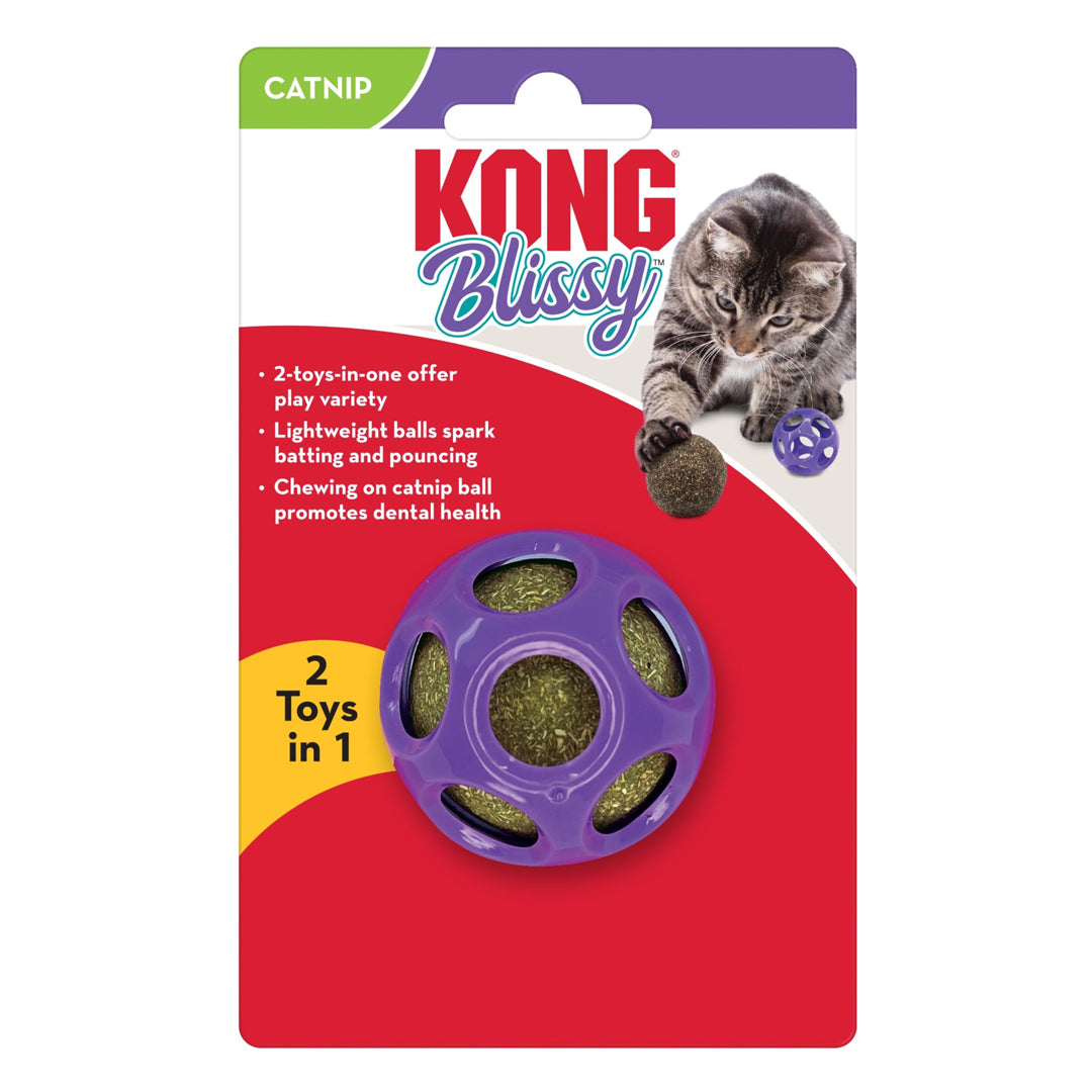 KONG Blissy Moon Ball w/Catnip Cat Toy 1ea/One Size