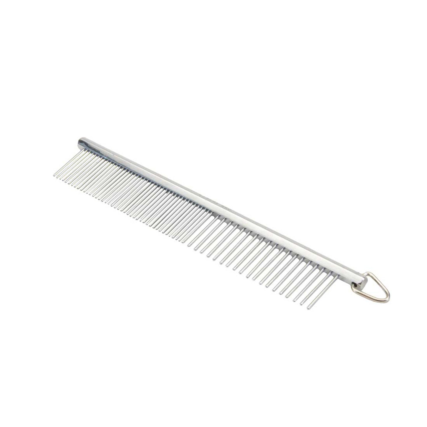 Safari Dog Grooming Comb Medium/Fine Silver 1ea/4.5 in