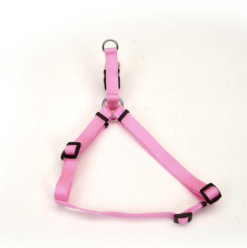 Comfort Wrap Adjustable Nylon Dog Harness Pink Bright 1ea/MD, 3/4In X 20-30 in