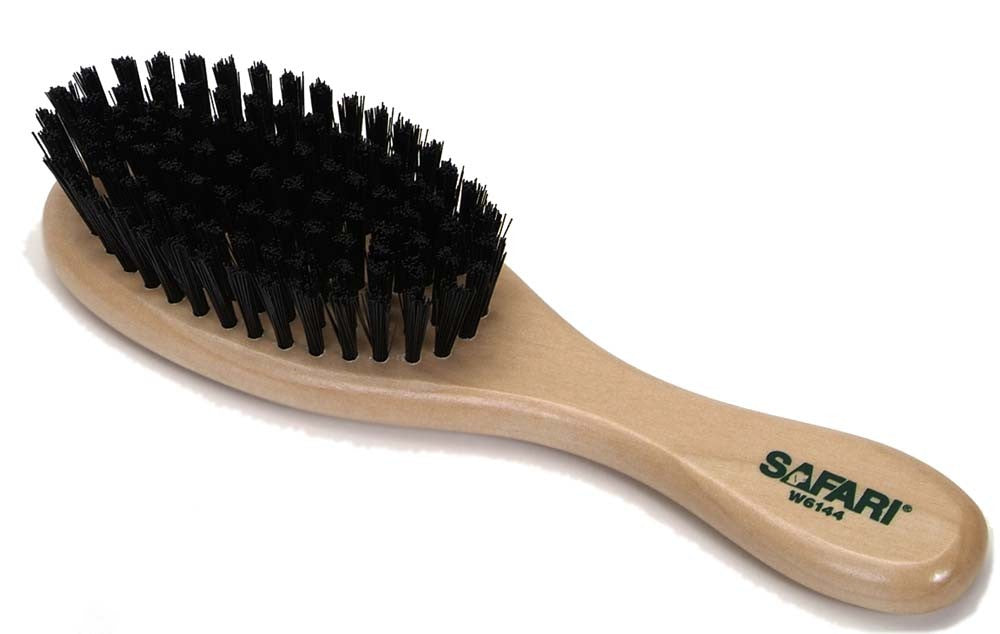 Safari Bristle Dog Brush Green 1ea/SM