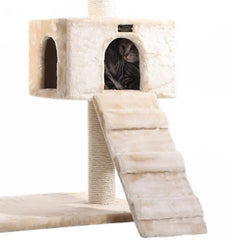 Armarkat Natural Sisal Scratching Cat Tree 58 Height BGE