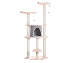 Armarkat 64" Real Wood Cat Tree W Sractch Sisal Post