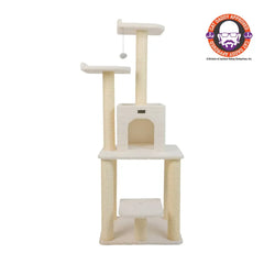 Real Wood B6203 Classic Cat Tree Five Levels Cat Condo