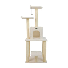 Real Wood B6203 Classic Cat Tree Five Levels Cat Condo