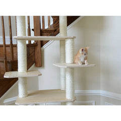 Armarkat Premium Scots Pine 89" Cat Tree Tower W 7 Levels