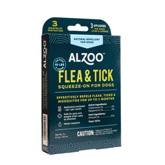 ALZOO Plant-Based Flea & Tick Repellent Squeeze-On Cat