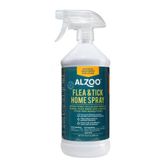 ALZOO Plant-Base Flea & Tick Home Spray, 32oz