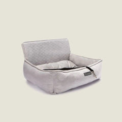 Nandog Dog Car Seat (LIGHT GREY) - LARGE