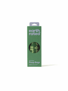 Earth Rated Lavender Poop Bags 300ct on a Large Single Roll