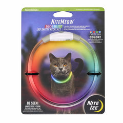 Nite Ize NiteMeow(TM) Rechargeable LED Safety Necklace - Disc-O Select(TM)