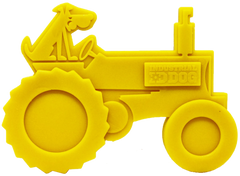 ID Tractor  Ultra Durable Nylon Dog Chew Toy for Aggressive Chewers
