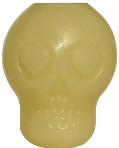 MKB Glow in the Dark Sugar Skull Chew Toy & Treat Dispenser