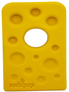 SP Swiss Cheese Wedge Durable Nylon Dog Chew Toy for Aggressive Chewers