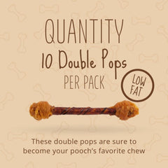 Better Belly Double Pops Peanut Butter 10 count