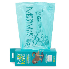 Messy Mutts Dog Advanced Biorecycle Poop Bag Teal 365 Count Bulk