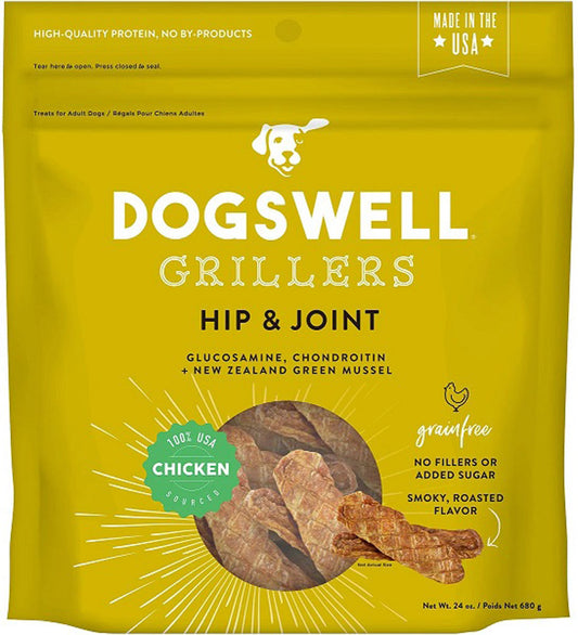 Dogswell Hip & Joint Grillers Grain-Free Dog Treats Chicken 1ea/24 oz