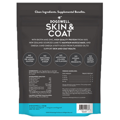 Dogswell Jerky Skin and Coat Grain-Free Lamb 10oz.