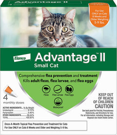 Advantage Cat Small Orange 4-Pack