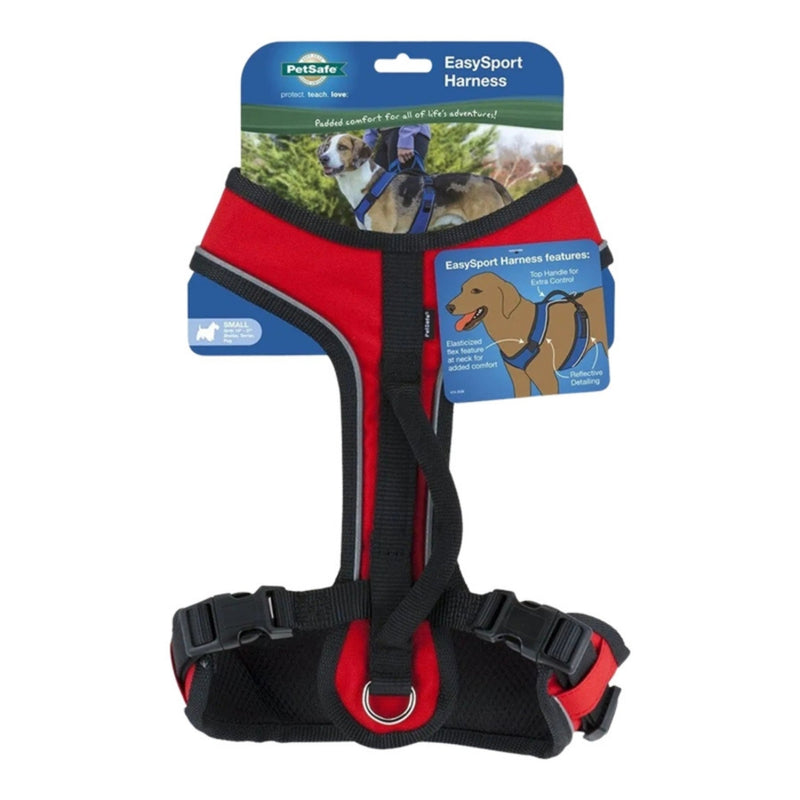 EasySport Comfortable Dog Harness Red 1ea/MD