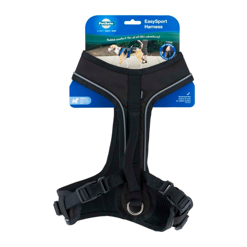 EasySport Comfortable Dog Harness Black 1ea/MD