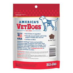 Bil-Jac America's Vet Dogs Soft & Moist Dog Treats Chicken 10oz. (Case of 6)