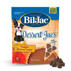 Bil-Jac Dessert Jacs Soft Dog Treats Pumpkin 10oz. (Case of 8)