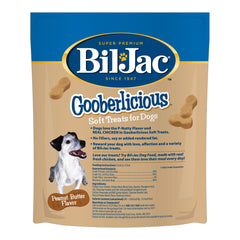 Bil-Jac Gooberlicious Soft Dog Treats Peanut Butter 10oz. (Case of 8)