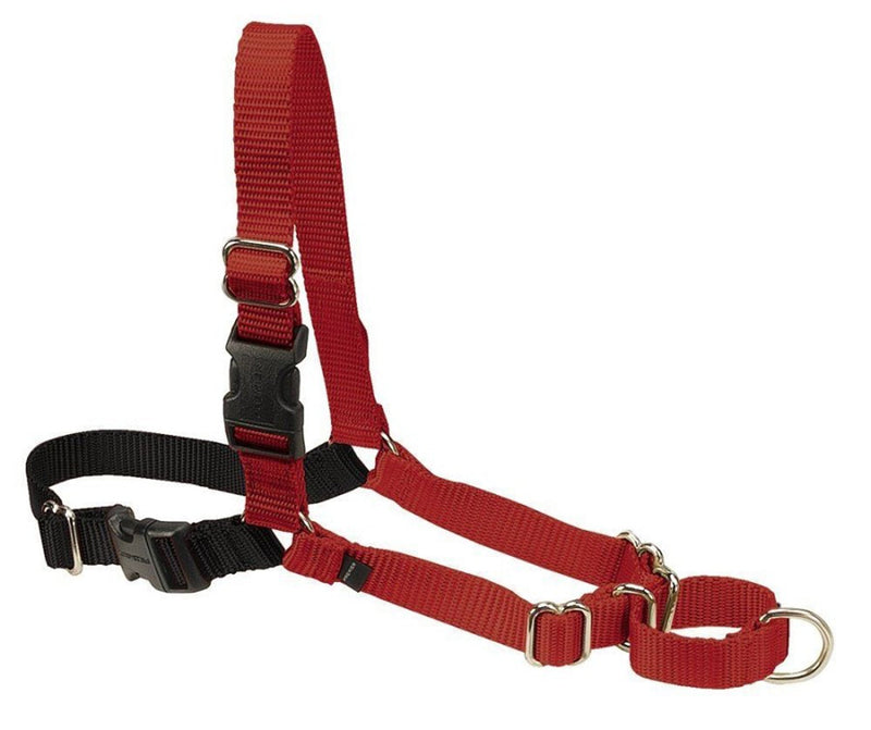 PetSafe Easy Walk Dog Harness Black/Red 1ea/LG