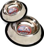 Loving Pets Traditional No-Tip Stainless Steel Dog Bowl Silver 1ea/8 oz