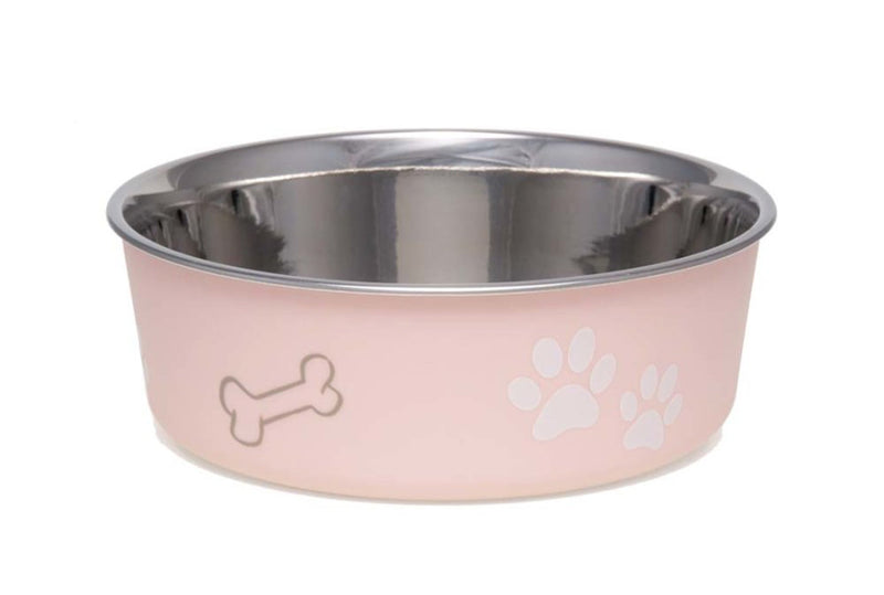 Loving Pets Classic Dog Bowl Paparazzi Pink 1ea/SM