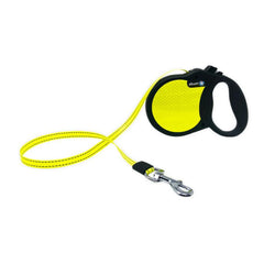 Alcott Visibility Retractable Belt Leash Neon Yellow Large-16Ft