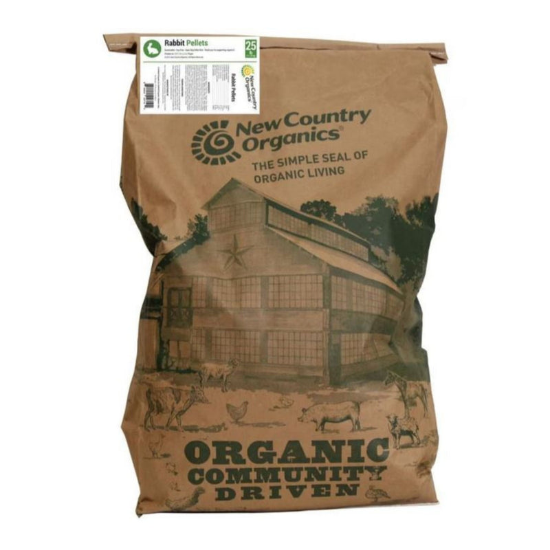 New Country Organics Rabbit Pellets 25 Lb