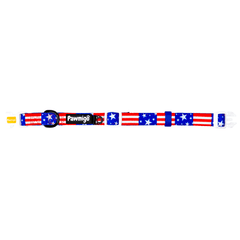 Red, White, & Bark Classic Collar