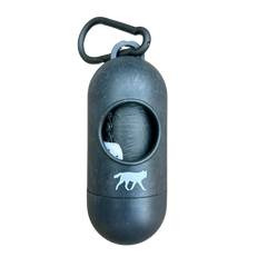 Compostable Dog Poop Bags + Bamboo Dispenser