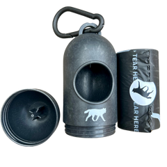 Bio-based Dog Poop Bags with Bamboo Dispenser