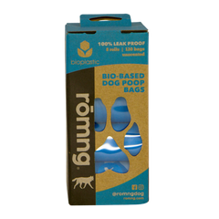 Bio-based Dog Poop Bags with Bamboo Dispenser