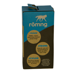 Bio-based Dog Poop Bags with Bamboo Dispenser