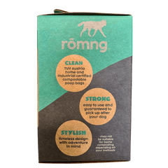 Compostable Dog Poop Bags + Bamboo Dispenser